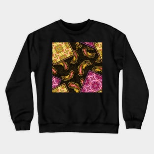 Paisley and Mandalas Crewneck Sweatshirt